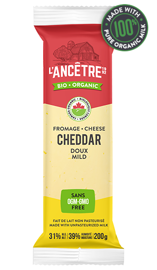 Fromagerie l'Ancêtre Mild Cheddar - Certified Organic | Fromagerie L'Ancêtre